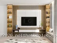 Lam sóng Hàn Quốc tấm nhựa giả gỗ đẹp, sang trọng, hiện đại