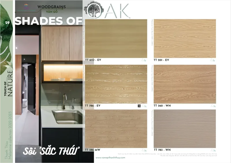 Catalog ván gỗ công nghiệp MDF Bảo Lộc