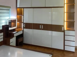 Tủ quần áo Bảo Lộc - Ván gỗ công nghiệp MDF lõi xanh kháng ẩm