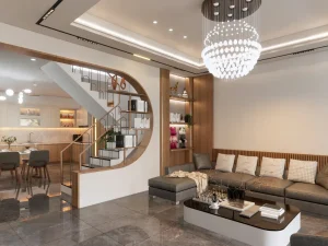 Thiết kế phòng khách hiện đại