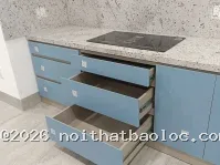 Tủ bếp cánh acrylic đẹp - Ảnh 5
