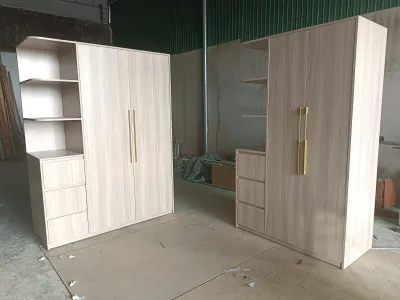 🌟 Tủ Quần Áo Gỗ MDF Lõi Xanh Kháng Ẩm 2025