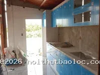 Tủ bếp gỗ cánh Acrylic trắng sáng bóng đẹp - Ảnh 15