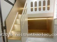 Giường tầng gỗ đóng tại Nội Thất Bảo Lộc