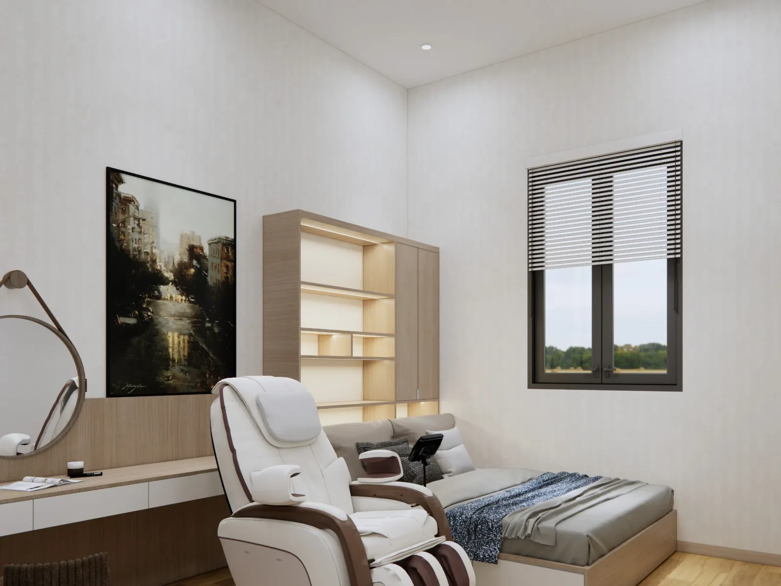 Mẫu Thiết Kế Nội Thất Phòng Ngủ Gỗ MDF Đẹp Hiện Đại 2026 - Ảnh 13